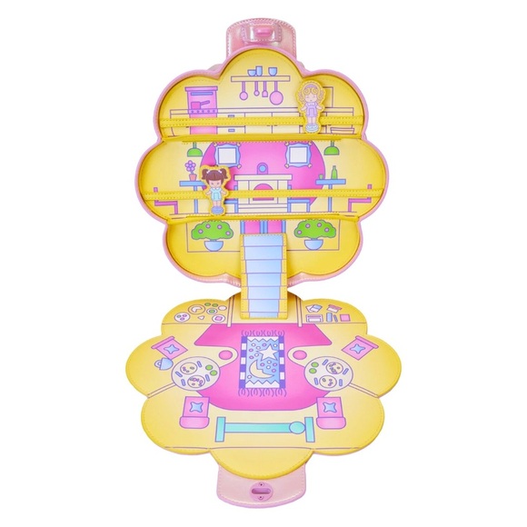 Loungefly Polly Pocket Compact Playset Figural Mini Backpack - NWT - Picture 6 of 10